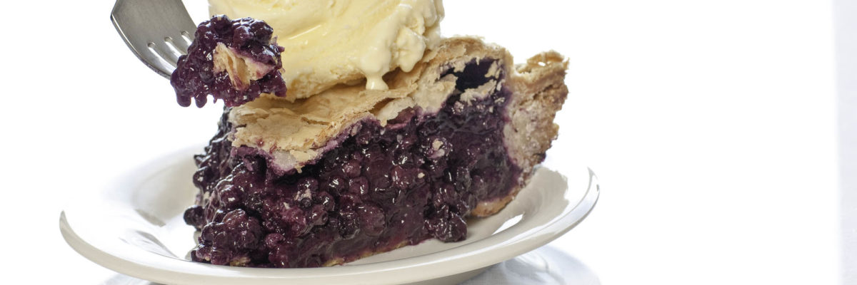 photo of dysart's blueberry pie