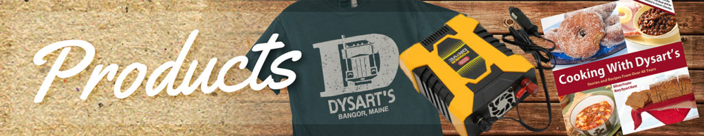 dysart's products graphic