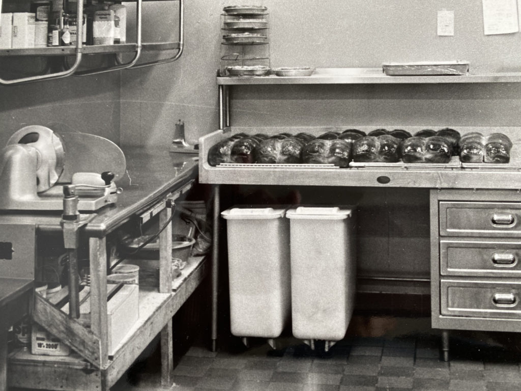 1973 Dysart's kitchen