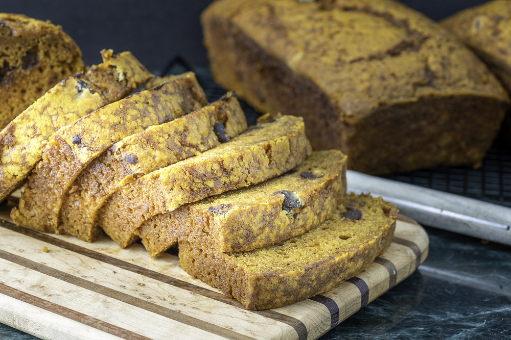 Pumpkin Chocolate Chip Bread