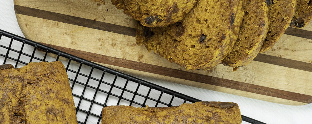 Pumpkin Chocolate Chip Bread